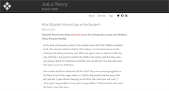 Desktop Screenshot of justatheory.com